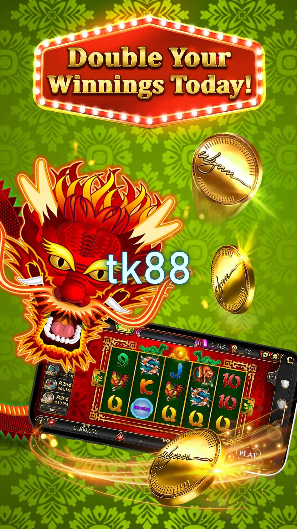 tk88 Ảnh chụp màn hình Chính thức APK